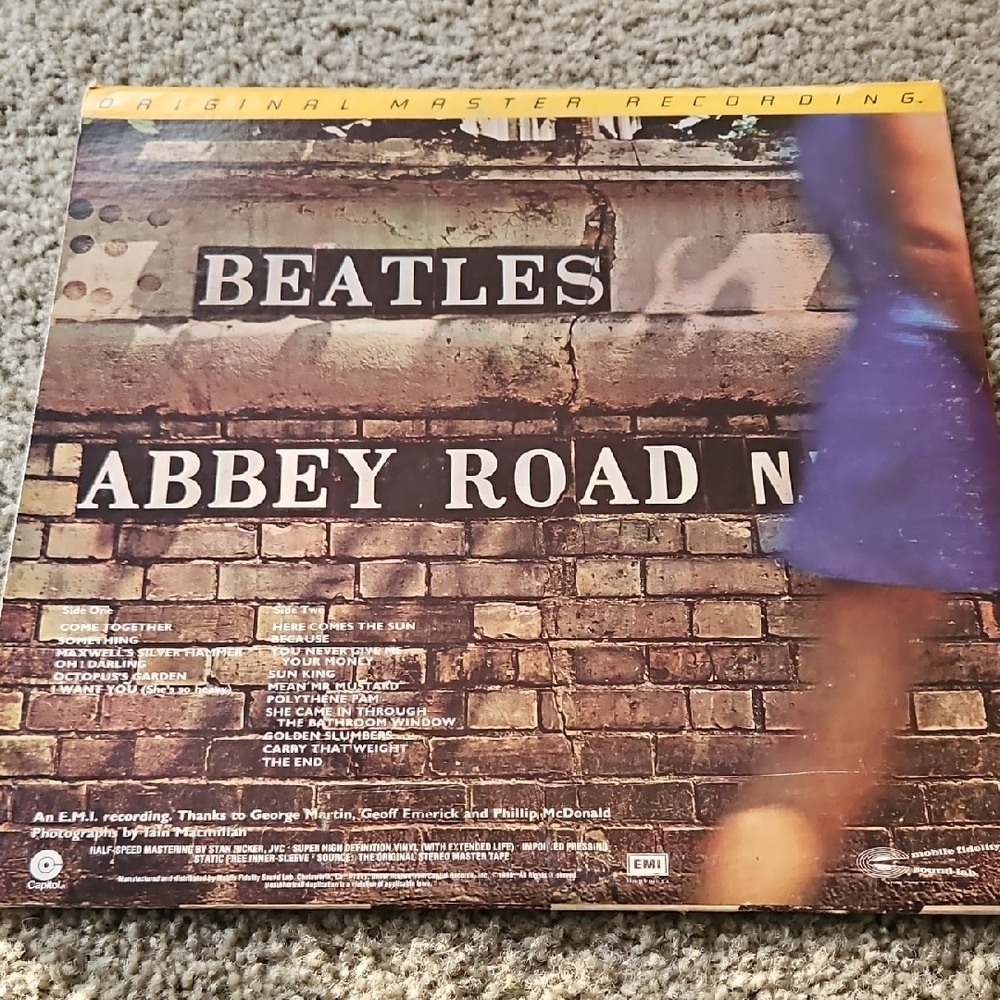 The Beatles Abbey Road Vinyl Record